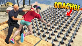 ОЧЕНЬ ОПАСНЫЕ ПОЛИЦЕЙСКИЕ БУДНИ В ГТА 5 ОНЛАЙН (GTA 5 ONLINE)