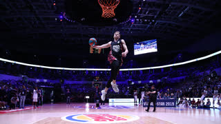 Матч Всех Звезд 2019 | Чемпионский раунд Вячеслава Зайцева в конкурсе данков